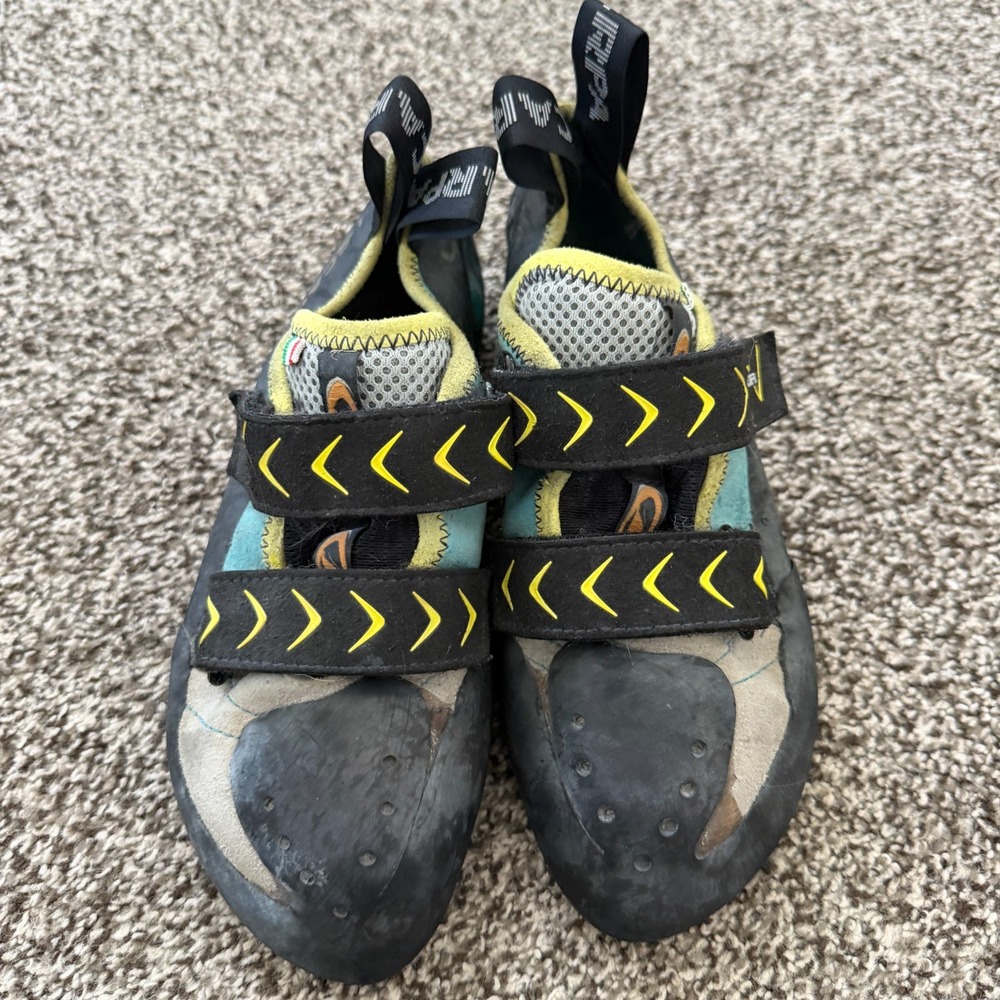 Scarpa Vapor V Made In Italy Rock Climbing Woman's Size 8.5 EU 40 M 7.5